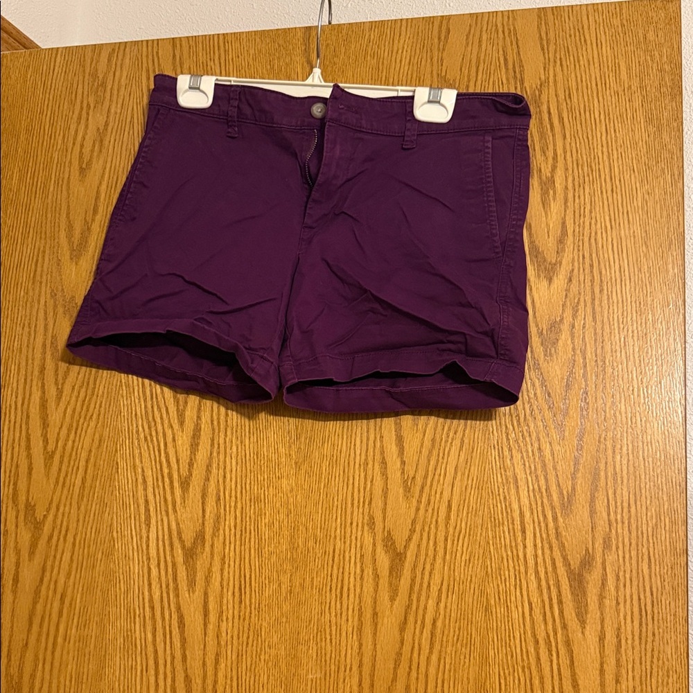 GAP Women's Deep Purple Shorts